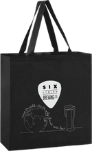 Load image into Gallery viewer, Black Cotton Tote bag