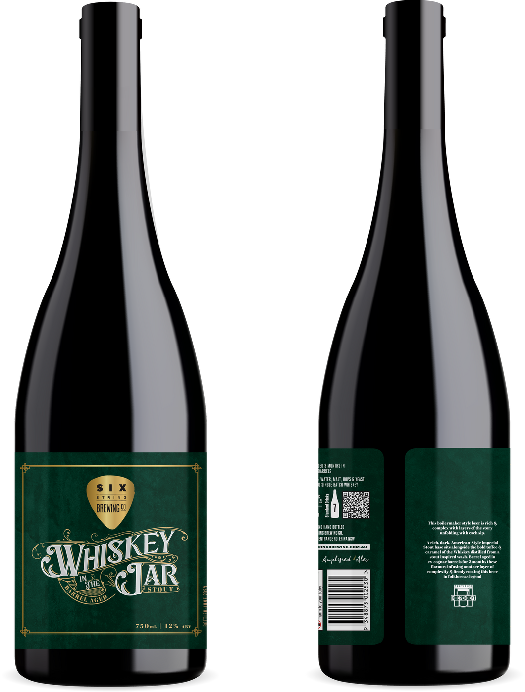 Whiskey in the Jar, Barrel Aged Imperial Stout