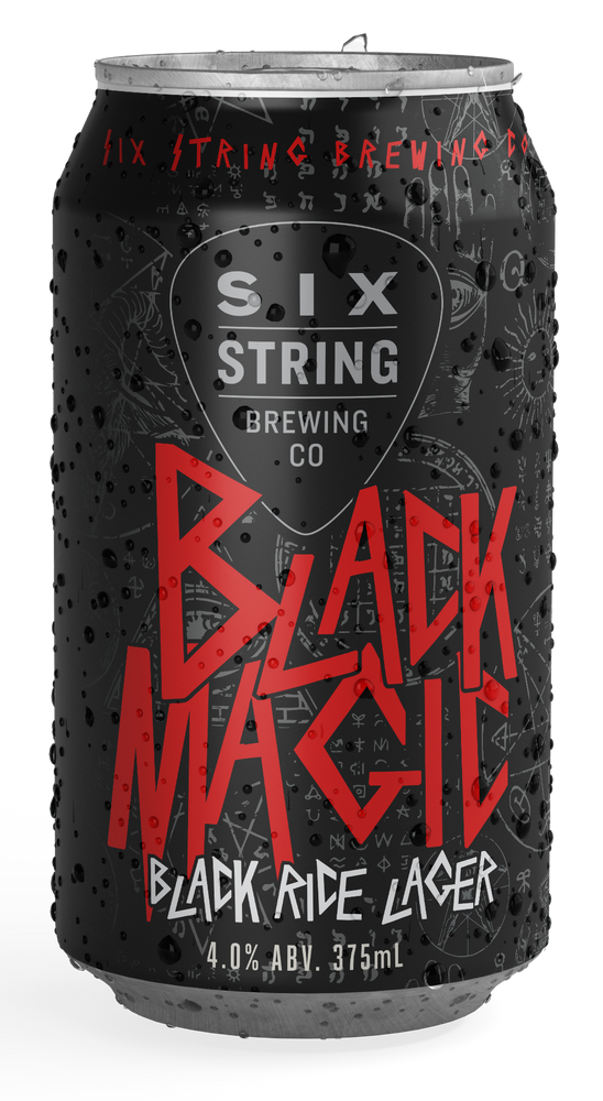 Black Magic Rice Lager